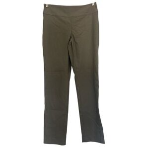 NIC+ZOE Taupe Pull-on Trousers